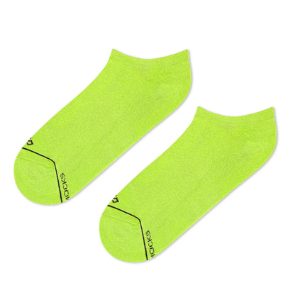 Neon Green Unisex Low Ankle Length Socks