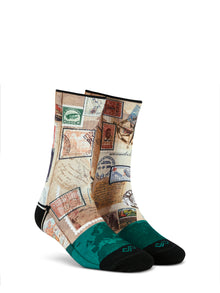 Voyager - Dynamocks Artistic Graphic Crew Socks (US Size 6-10)