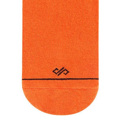 Orange Unisex Low Ankle Length Socks (Copy)