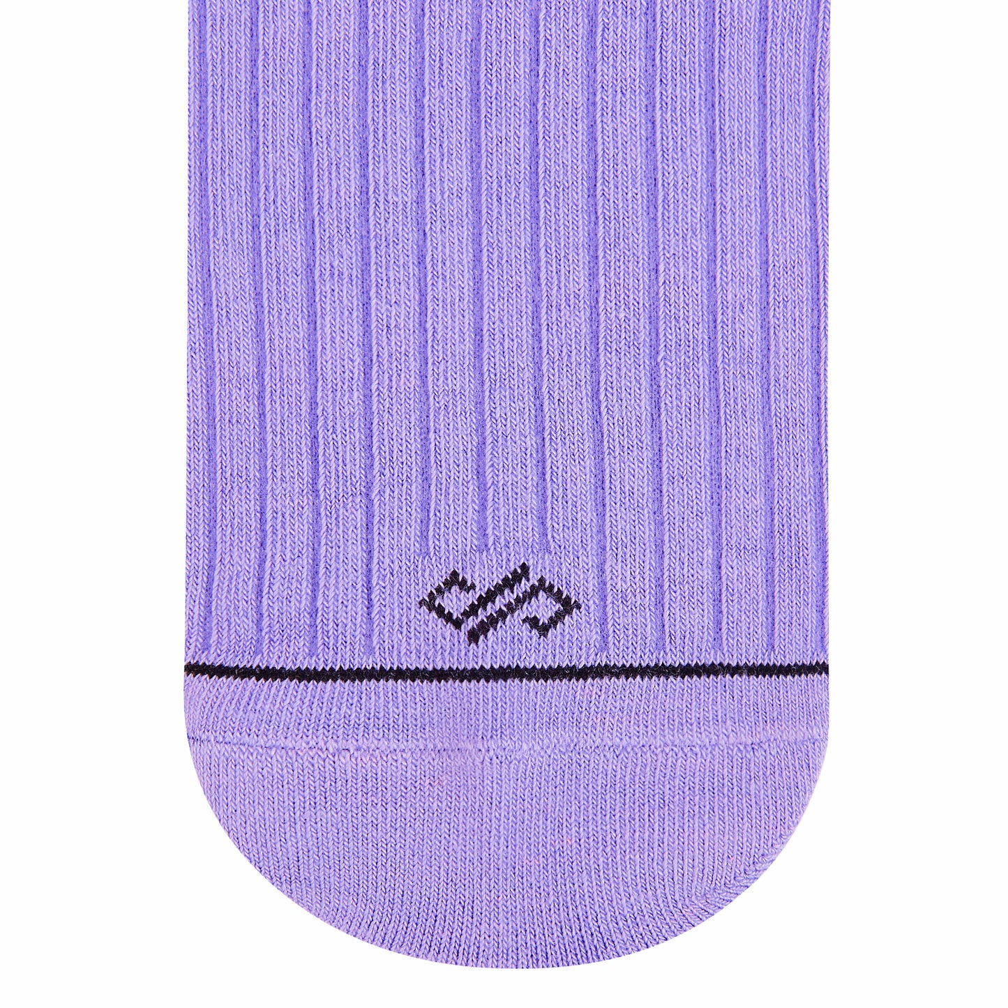 Cotton Crew Length Socks: SOLID LAVENDER UNIQUE Color Premium Cotton Socks For Men & Women