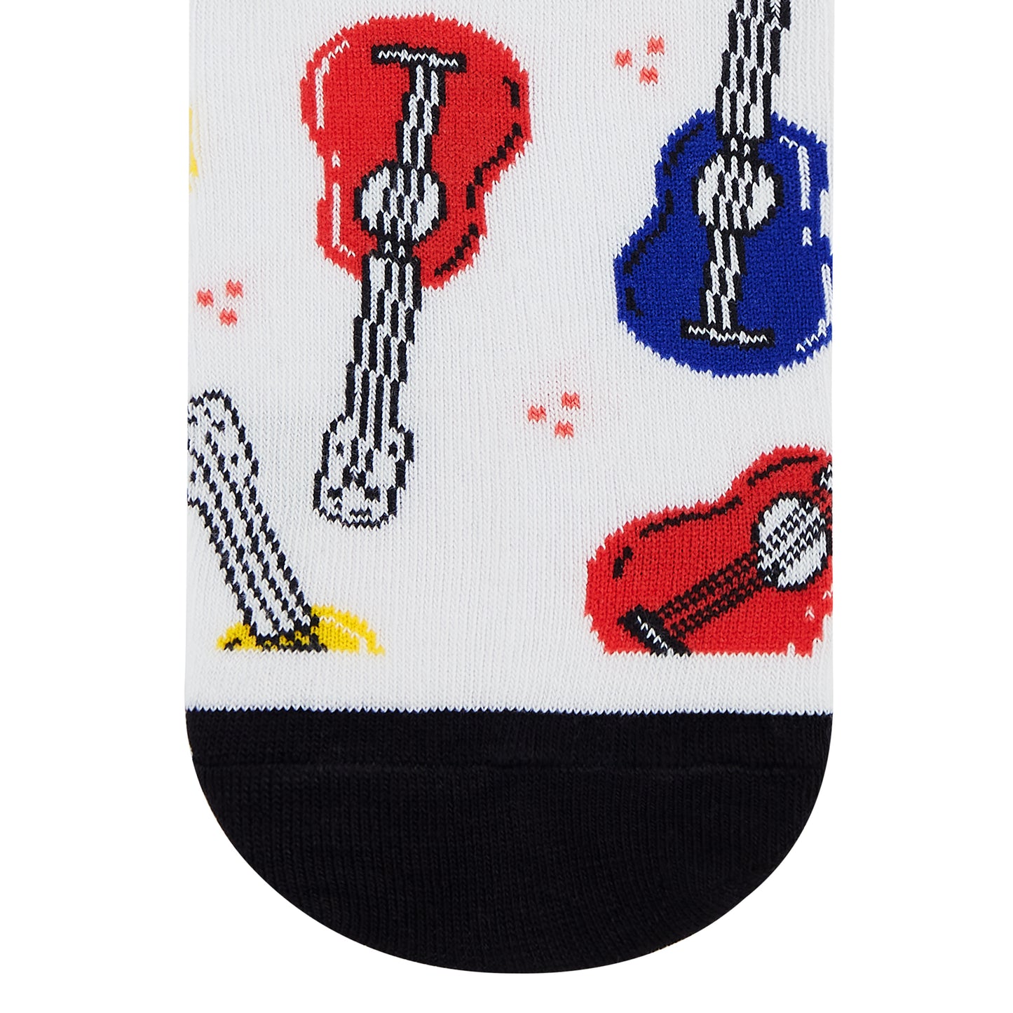 GUITAR Crew Length : Men & Women Designer Funky, Funny Creative Colorful Socks - Unisex Socks