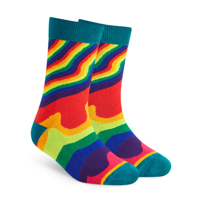 Radiance Crew Length : Men & Women Designer Funky Creative Colorful Socks - Unisex Socks