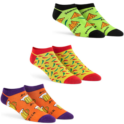 Unisex Low Ankle Length Socks Combo Pack of 3