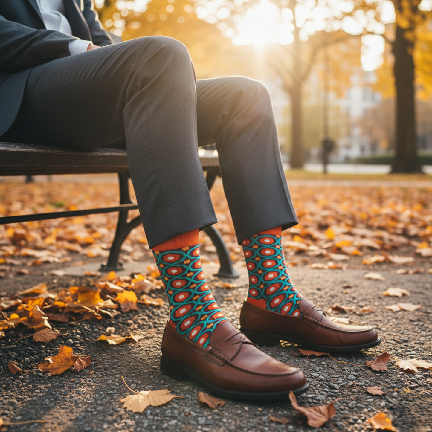 RETRO Crew Length Socks