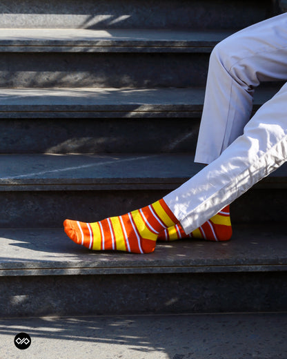 Cotton Ankle Socks : Stripes 14.0