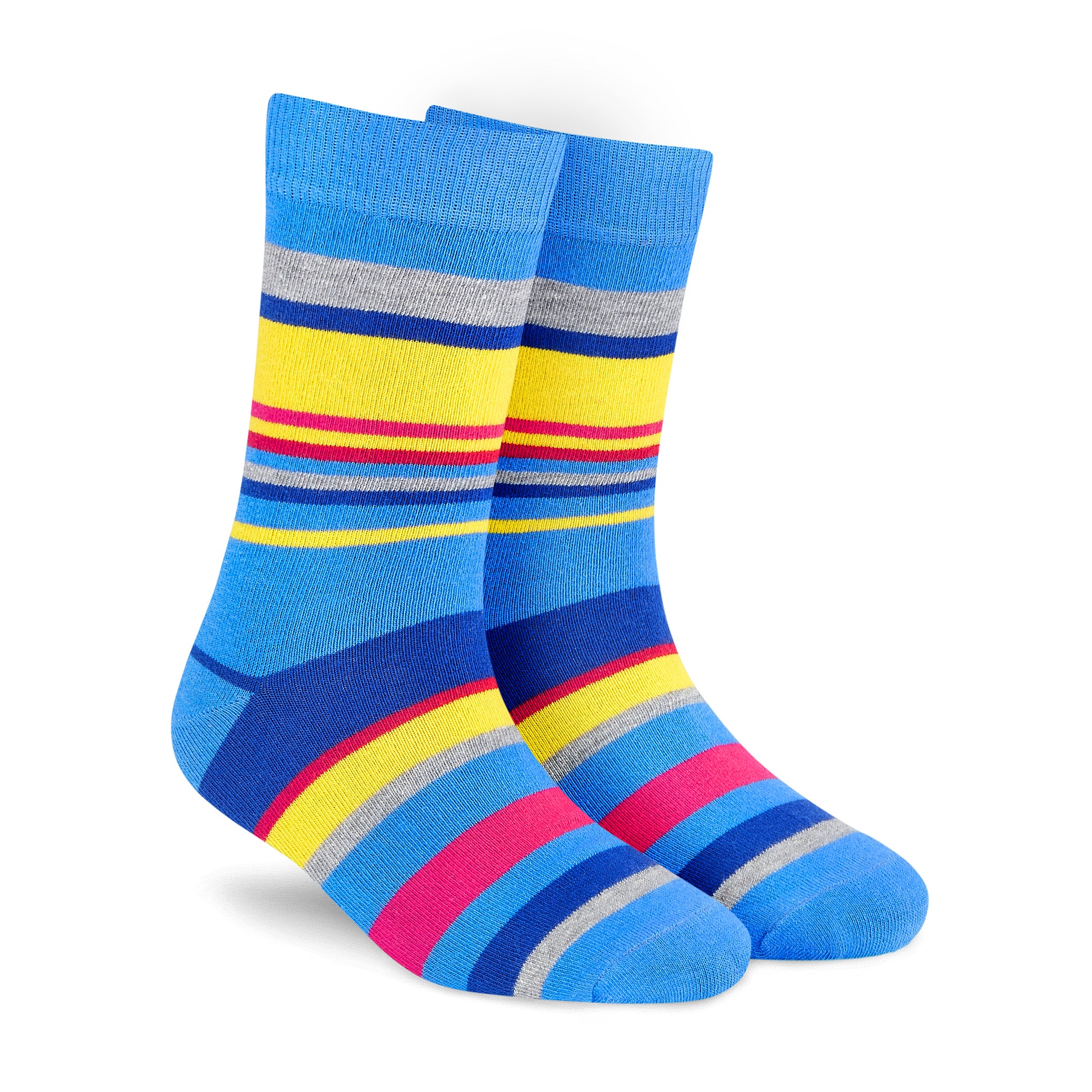 STRIPES 5.0 Cotton Crew Socks | Stylish Comfort for Every Occasion