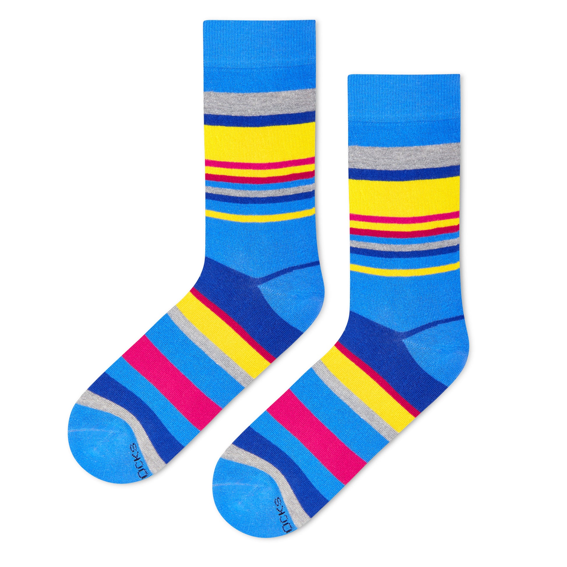 STRIPES 5.0 Cotton Crew Socks | Stylish Comfort for Every Occasion