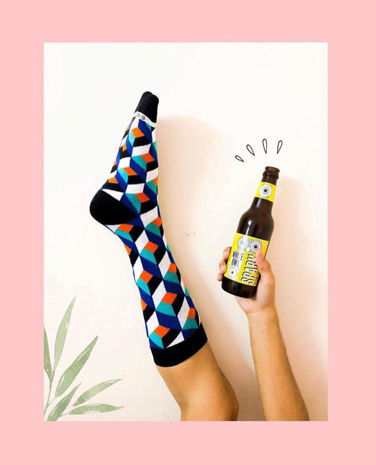 Cotton Crew Socks Combo: Cube, Sprinkles, Gizmo, Plus