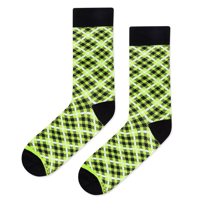 Supreme : Men & Women Colorful Designer Premium Cotton Socks - Unisex Dress Socks