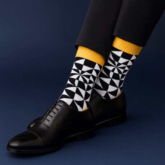 Cotton Crew Socks: MIRAGE Crew Length Socks