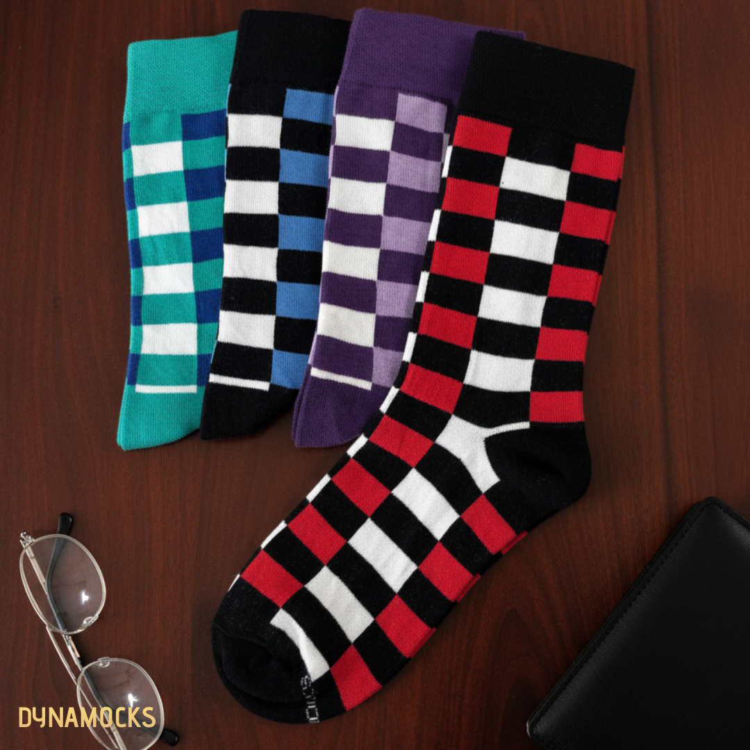 Cotton Crew Length Socks Gift Box